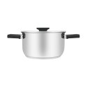 Resto Kitchenware Anser 2,5 l Okrągły Czarny, Stal nierdzewna