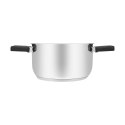 Resto Kitchenware Anser 2,5 l Okrągły Czarny, Stal nierdzewna