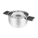 Resto Kitchenware Anser 2,5 l Okrągły Czarny, Stal nierdzewna