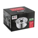 Resto Kitchenware Anser 2,5 l Okrągły Czarny, Stal nierdzewna