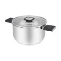 Resto Kitchenware Anser 3,2 l Okrągły Czarny, Stal nierdzewna