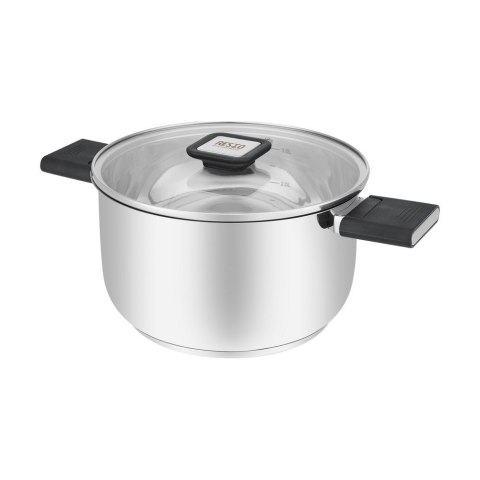 Resto Kitchenware Anser 3,2 l Okrągły Czarny, Stal nierdzewna Resto Kitchenware Anser 3,2 l Okrągły Czarny, Stal nierdzewna