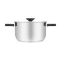 Resto Kitchenware Anser 3,2 l Okrągły Czarny, Stal nierdzewna