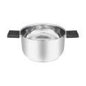 Resto Kitchenware Anser 3,2 l Okrągły Czarny, Stal nierdzewna