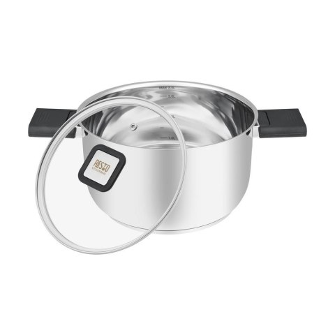 Resto Kitchenware Anser 3,2 l Okrągły Czarny, Stal nierdzewna Resto Kitchenware Anser 3,2 l Okrągły Czarny, Stal nierdzewna