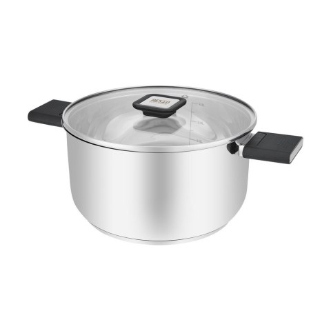 Resto Kitchenware Anser 4,4 l Okrągły Czarny, Stal nierdzewna Resto Kitchenware Anser 4,4 l Okrągły Czarny, Stal nierdzewna