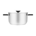 Resto Kitchenware Anser 4,4 l Okrągły Czarny, Stal nierdzewna