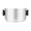 Resto Kitchenware Anser 4,4 l Okrągły Czarny, Stal nierdzewna