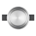 Resto Kitchenware Anser 4,4 l Okrągły Czarny, Stal nierdzewna