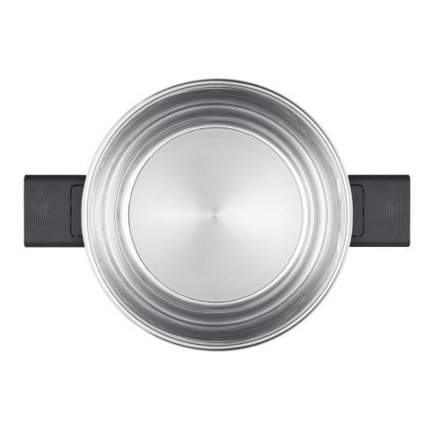 Resto Kitchenware Anser 4,4 l Okrągły Czarny, Stal nierdzewna Resto Kitchenware Anser 4,4 l Okrągły Czarny, Stal nierdzewna