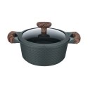 Resto Kitchenware Ran 2,4 l Okrągły Czarny, Drewno