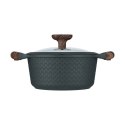 Resto Kitchenware Ran 2,4 l Okrągły Czarny, Drewno