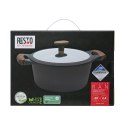 Resto Kitchenware Ran 2,4 l Okrągły Czarny, Drewno