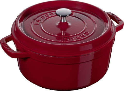 STAUB LA COCOTTE Garnek żeliwny okrągły 6.7 ltr, kasztanowy STAUB LA COCOTTE Garnek żeliwny okrągły 6.7 ltr, kasztanowy