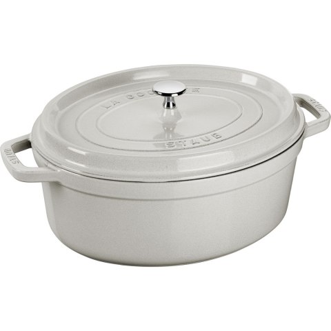 STAUB LA COCOTTE Garnek żeliwny owalny 3.2 ltr, truflowy STAUB LA COCOTTE Garnek żeliwny owalny 3.2 ltr, truflowy