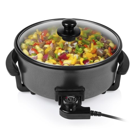 Tristar | Wielofunkcyjna patelnia grillowa XL | PZ-9135 | Średnica 30 cm | Grill | 1500 W | Pokrywka w zestawie | Uchwyt stały | Tristar | Wielofunkcyjna patelnia grillowa XL | PZ-9135 | Średnica 30 cm | Grill | 1500 W | Pokrywka w zestawie | Uchwyt stały |