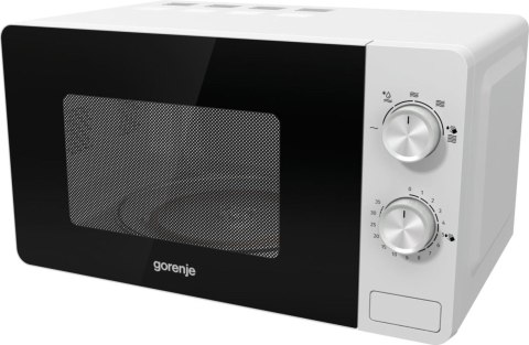 Gorenje MO17E1W kuchenka mikrofalowa Biały Mikrofalówka Solo Blat 17 l 700 W Gorenje MO17E1W kuchenka mikrofalowa Biały Mikrofalówka Solo Blat 17 l 700 W