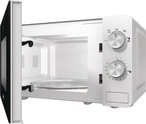 Gorenje MO17E1W kuchenka mikrofalowa Biały Mikrofalówka Solo Blat 17 l 700 W Gorenje MO17E1W kuchenka mikrofalowa Biały Mikrofalówka Solo Blat 17 l 700 W