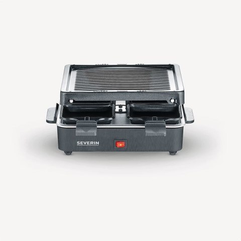 Grill raclette Severin RG 2370 4 os. 600 W Czarny Grill raclette Severin RG 2370 4 os. 600 W Czarny
