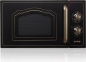 Kuchenka mikrofalowa Gorenje z grillem MO4250CLB Free standing, 20 L, Grill, Mechanic, 700 W, Black, Defrost function