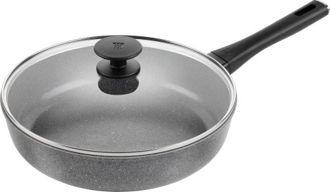 Patelnia sauté ZWILLING TERRENO PLUS z pokrywką - 28 cm, Szary