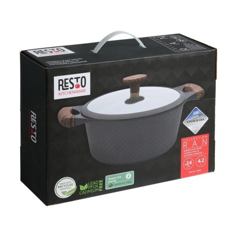 Resto Kitchenware Ran 4,2 l Okrągły Beżowy, Drewno Resto Kitchenware Ran 4,2 l Okrągły Beżowy, Drewno