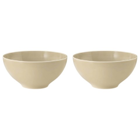 SELTMANN BEAT COLOR GLAZE Zestaw 2 okrągłych misek 15.5 cm