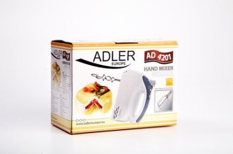 Adler AD 4201 g Mikser ręczny Szary, Biały 300 W Adler AD 4201 g Mikser ręczny Szary, Biały 300 W