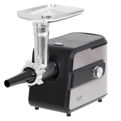 Adler AD 4813 maszynka do mielenia 2000 W Czarny, Srebrny Adler AD 4813 maszynka do mielenia 2000 W Czarny, Srebrny