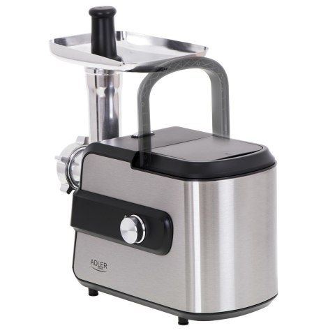 Adler AD 4813 maszynka do mielenia 2000 W Czarny, Srebrny Adler AD 4813 maszynka do mielenia 2000 W Czarny, Srebrny