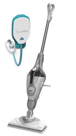 Black & Decker Steam-Mop + SteaMitt Mop parowy 0,5 l 1600 W Szary