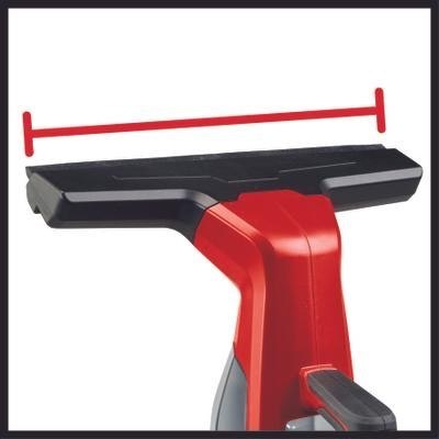 Einhell BRILLIANTO elektryczny system do czyszczenia szyb 0,3 l Czarny, Czerwony Einhell BRILLIANTO elektryczny system do czyszczenia szyb 0,3 l Czarny, Czerwony