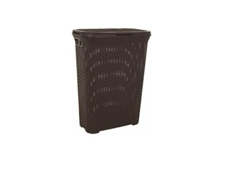 Kosz na bieliznę Curver NATURAL STYLE 40LCiemnyBrąz Kosz na bieliznę Curver NATURAL STYLE 40LCiemnyBrąz