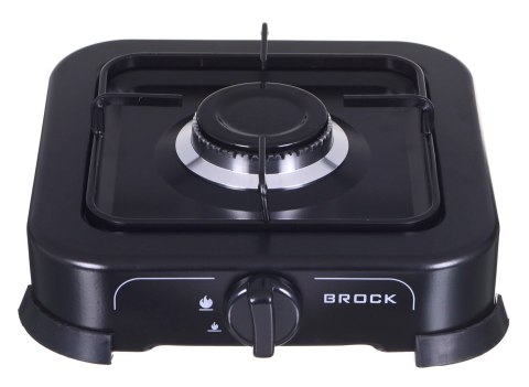Kuchenka gazowa BROCK GS 2001 BK jednopalnikowa G30 G31 Czarny Kuchenka gazowa BROCK GS 2001 BK jednopalnikowa G30 G31 Czarny
