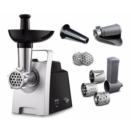 Tefal HV1 NE1098 maszynka do mielenia 1400 W Czarny, Srebrny Tefal HV1 NE1098 maszynka do mielenia 1400 W Czarny, Srebrny