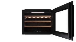 Teka RVI 10024 GBK Termoelektryczna chłodziarka do wina Wolnostojący Czarny 24 butel.