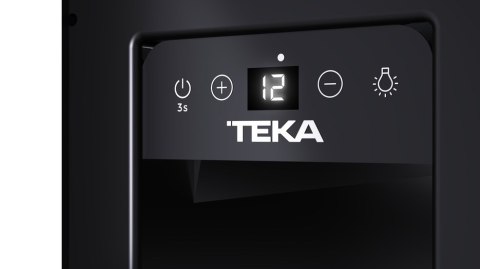 Teka RVU 10008 GBK Termoelektryczna chłodziarka do wina Wbudowany Czarny 8 butel. Teka RVU 10008 GBK Termoelektryczna chłodziarka do wina Wbudowany Czarny 8 butel.