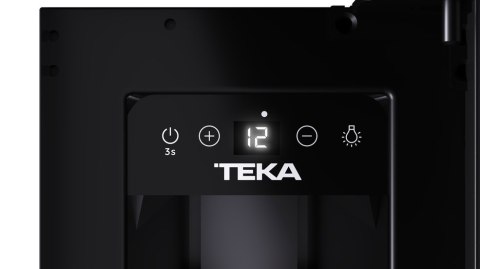 Teka RVU 10008 GBK Termoelektryczna chłodziarka do wina Wbudowany Czarny 8 butel. Teka RVU 10008 GBK Termoelektryczna chłodziarka do wina Wbudowany Czarny 8 butel.
