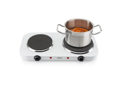 Tristar KP-6245 płyta kuchenna Biały Blat Płyta uszczelniona 2 stref(y) Tristar KP-6245 płyta kuchenna Biały Blat Płyta uszczelniona 2 stref(y)