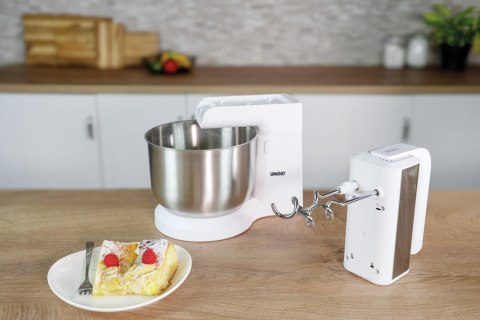 Unold Blender ręczny z misą miksującą Hannah biały srebrny Unold Blender ręczny z misą miksującą Hannah biały srebrny
