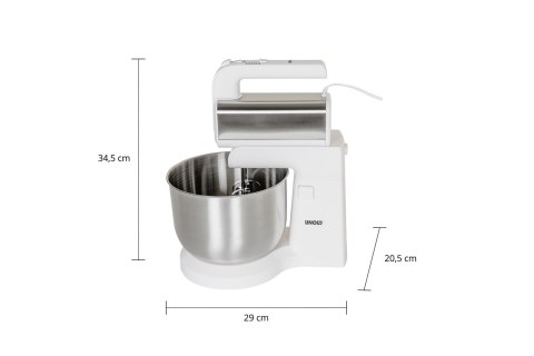 Unold Blender ręczny z misą miksującą Hannah biały srebrny Unold Blender ręczny z misą miksującą Hannah biały srebrny