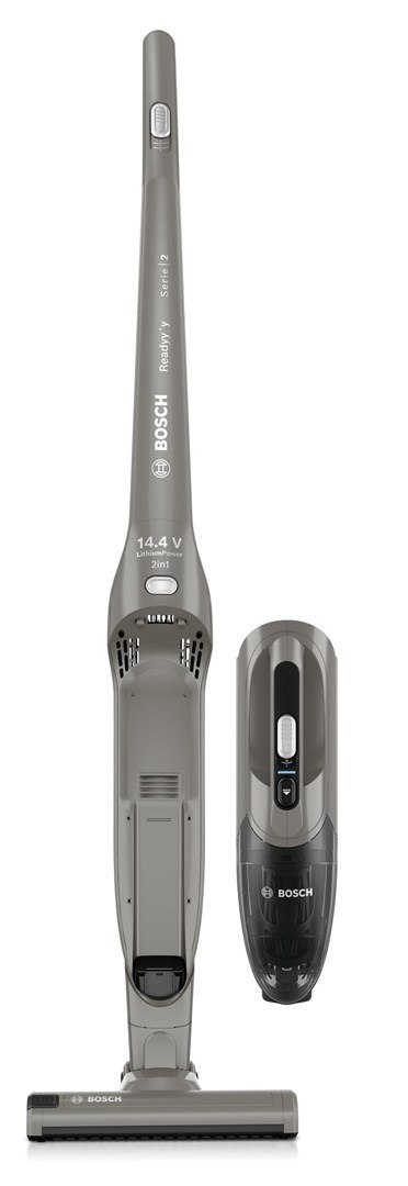 Bosch Serie 2 BBHF214G okurzacz na kiju/szczotka elektryczna Bez worka Szary Bosch Serie 2 BBHF214G okurzacz na kiju/szczotka elektryczna Bez worka Szary