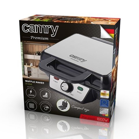 Camry CR 3046 gofrownica 2 wafel(e) Czarny 1000 W Camry CR 3046 gofrownica 2 wafel(e) Czarny 1000 W