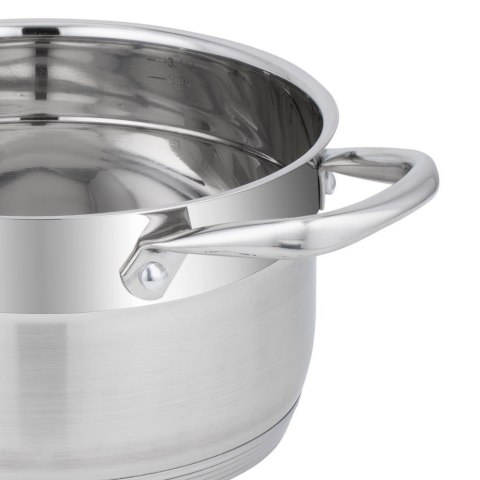 Resto Kitchenware Rigel 3,6 l Okrągły Stal nierdzewna Resto Kitchenware Rigel 3,6 l Okrągły Stal nierdzewna