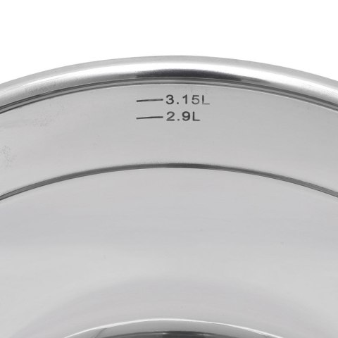 Resto Kitchenware Rigel 3,6 l Okrągły Stal nierdzewna Resto Kitchenware Rigel 3,6 l Okrągły Stal nierdzewna