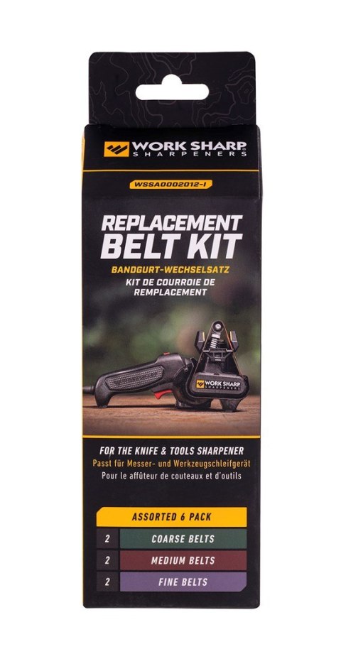 TAŚMY OSTRZĄCE WORK SHARP, 6 SZTUK