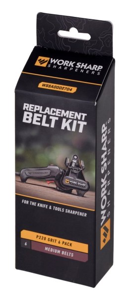 Taśmy ostrzące Work Sharp #220, 6 sztuk