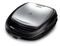 Tefal SW341D12 toster 700 W Czarny, Stal nierdzewna