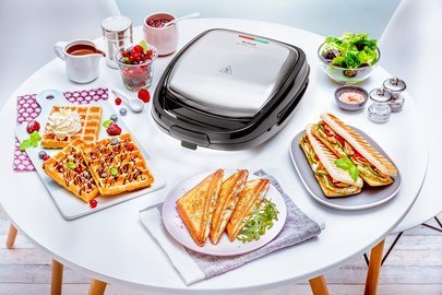 Tefal SW341D12 toster 700 W Czarny, Stal nierdzewna Tefal SW341D12 toster 700 W Czarny, Stal nierdzewna