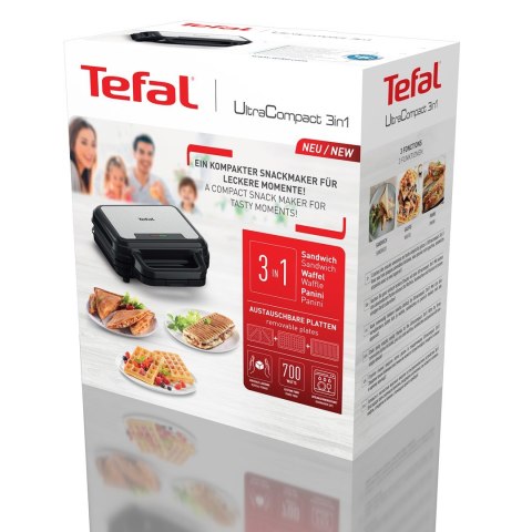 Tefal UltraCompact 3in1 SW383D10 grill kontaktowy Tefal UltraCompact 3in1 SW383D10 grill kontaktowy